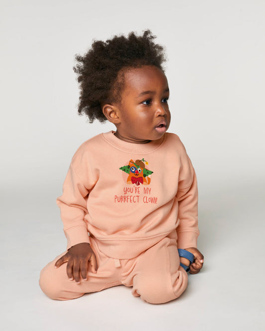Wuppy Clown - You're my perfect clown! - Baby Sweater
