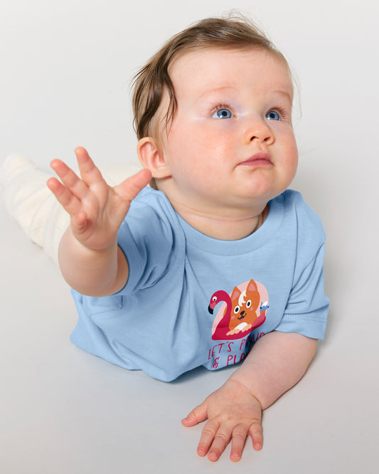 Wuppy Summer - Let's paws & play! - Baby Tshirt