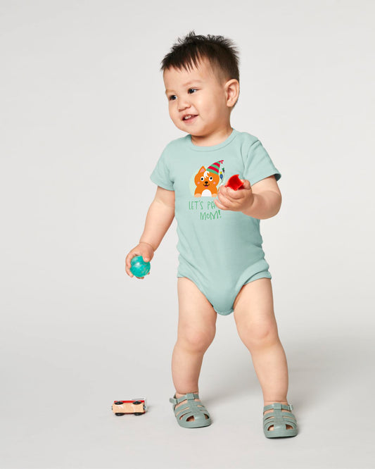 Wuppy Party - Let's pawty mom! - Baby Romper