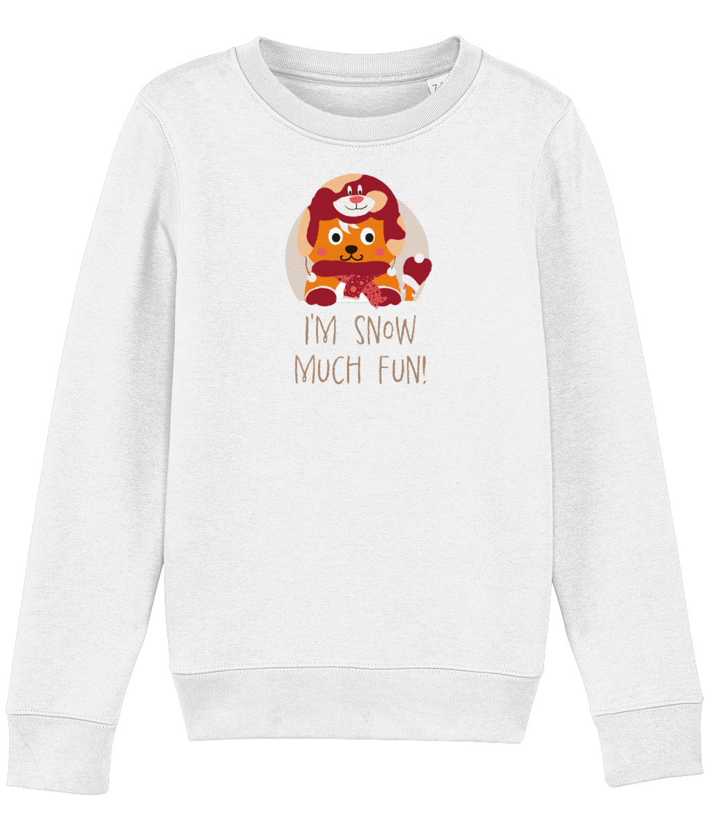 Wuppy Winter - I'm snow much fun! - Baby Sweater