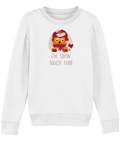 Wuppy Winter - I'm snow much fun! - Baby Sweater